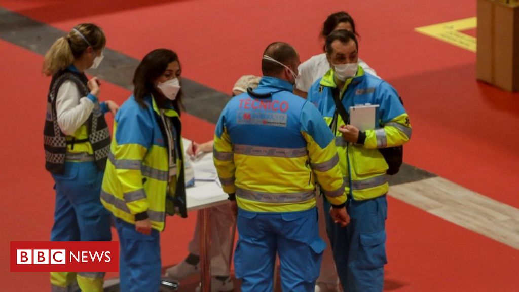 Spain’s deaths soar but infection rate slows