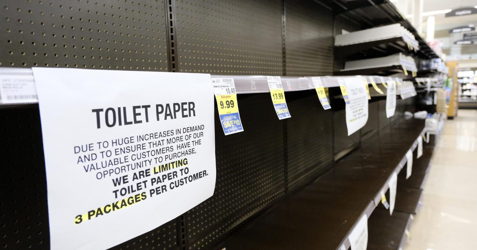 Coronavirus and shopping for supplies: Getting to the bottom of the toilet paper shortage