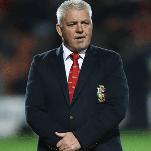 Lions coach Gatland heaps praise on Rassie