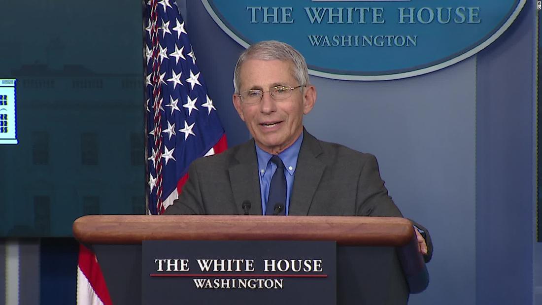Dr. Fauci addresses Jake Tapper interview question on mitigation