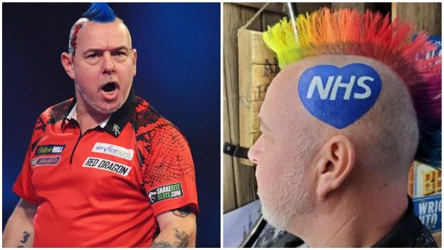 PDC Home Tour: Peter ‘Snakebite’ Wright in NHS tribute during new event