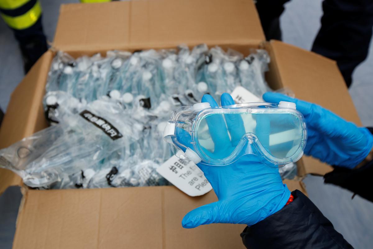 U.S. appeals to China to revise export rules on coronavirus medical gear