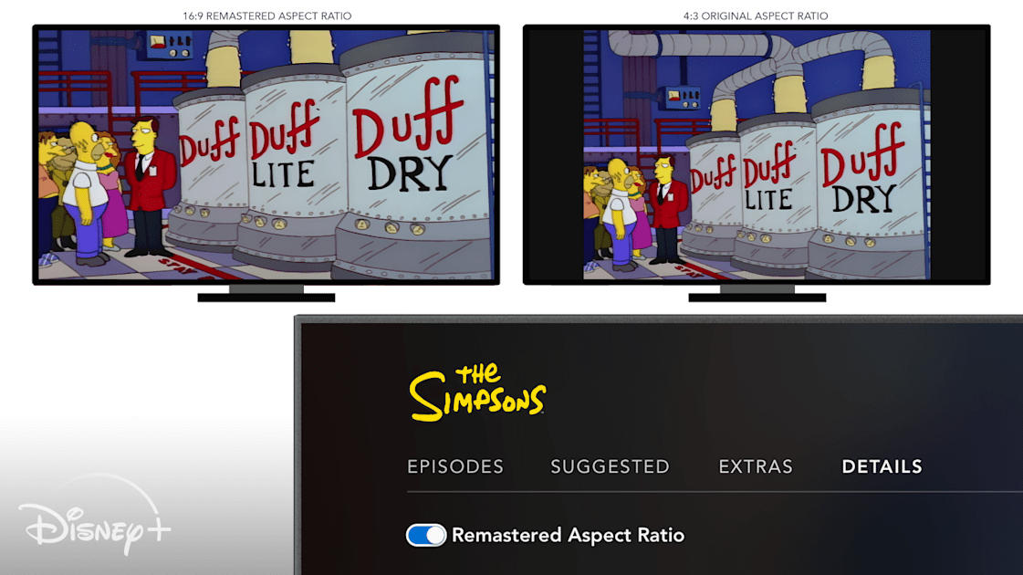 At last, you can watch early ‘Simpsons’ episodes as intended on Disney+