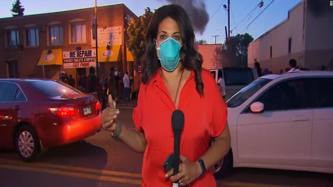 CNN reporter Sara Sidner says she’s never seen this before
