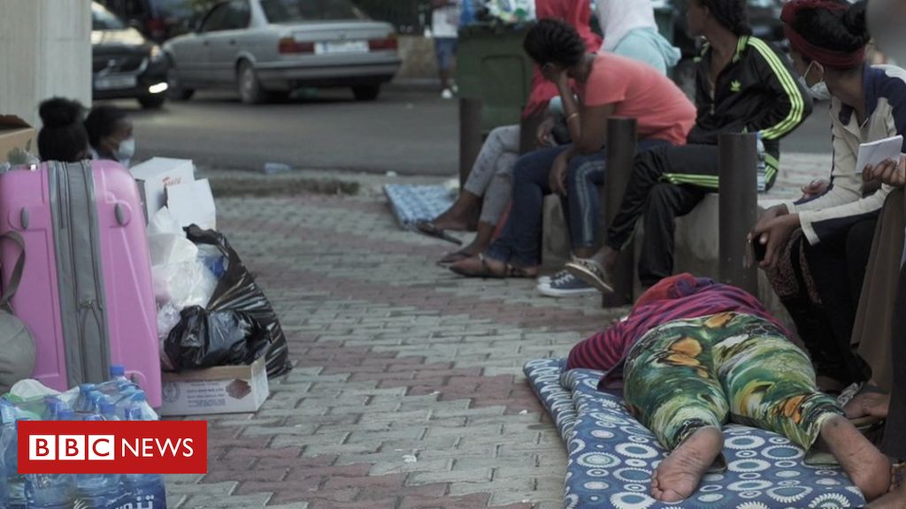 Maids dumped outside Beirut embassy