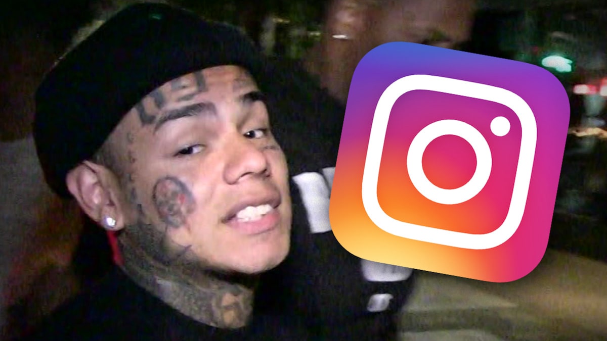 6ix9ine S Ig Account Will Stay Up Not Violating Sex Offender Policy Famous Reporters