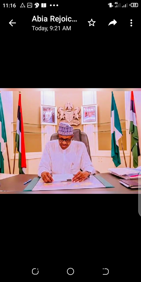 Be Grateful To President Buhari, Sen. Orji Kalu Tells Arochukwu Youths