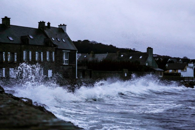 thousands without power planes delayed as storm bella lashes france