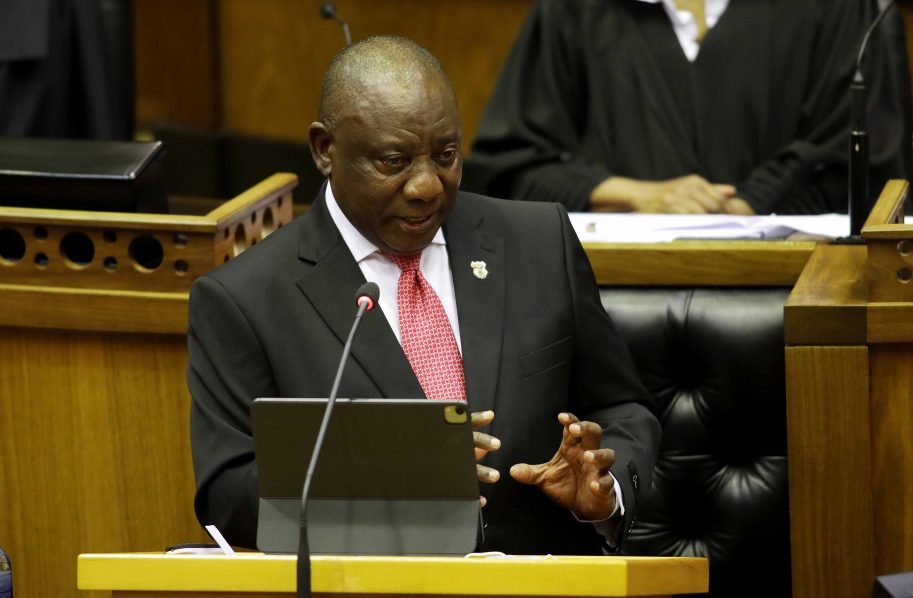 south africas ramaphosa vows to overcome pandemic