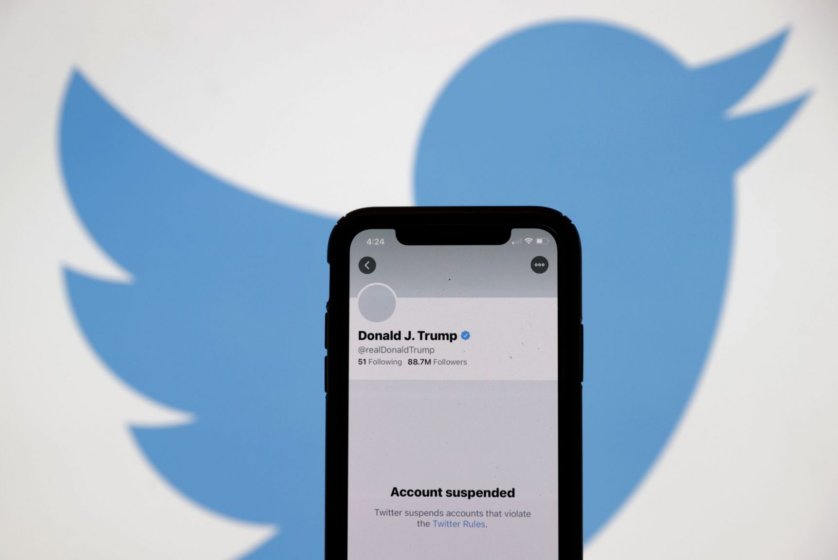 twitter trump is off platform for good even if he runs again