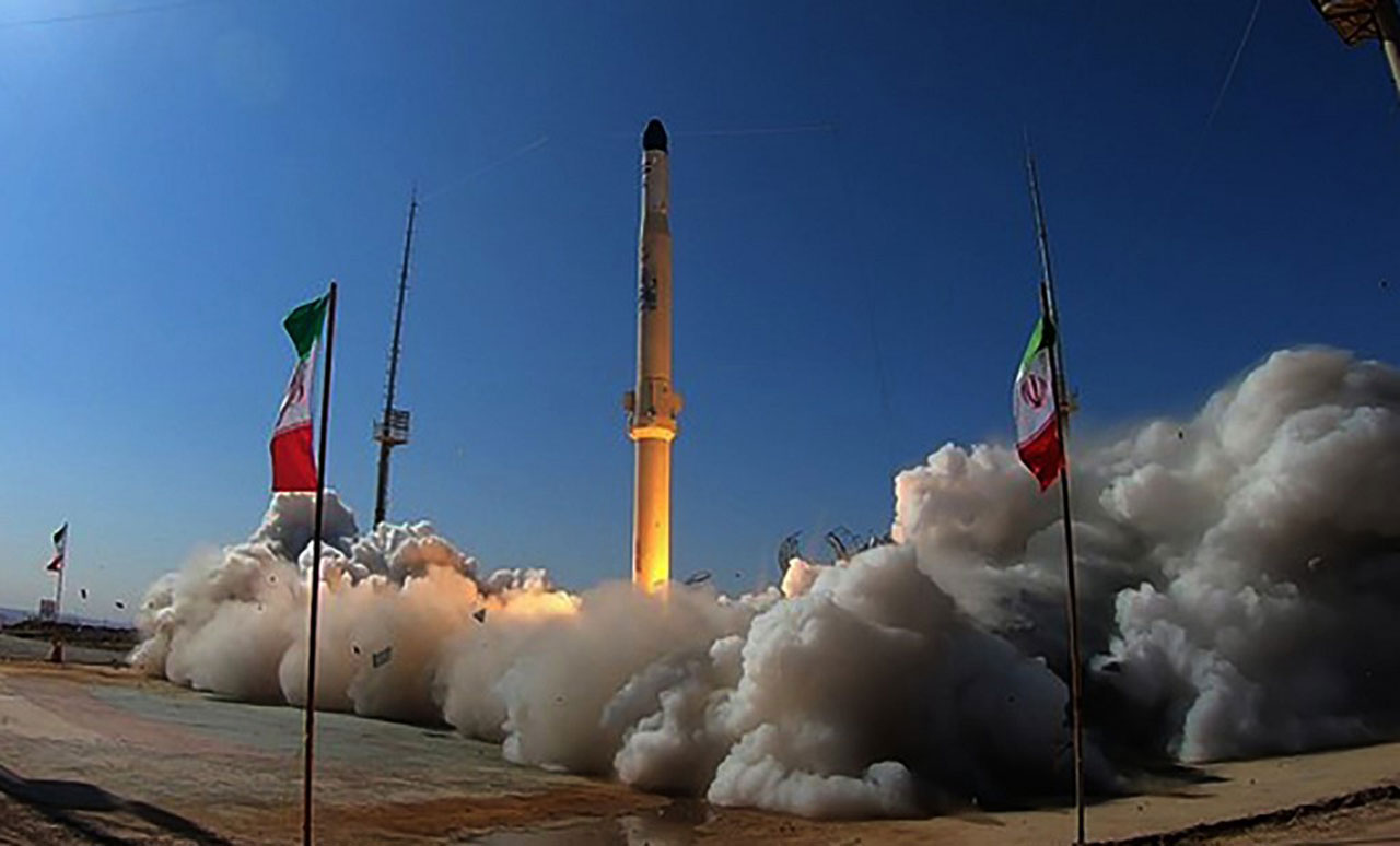 us voices concern on iran satellite rocket launch