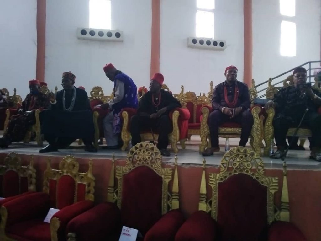 Members of Traditional Institution and communication policing, Imo State