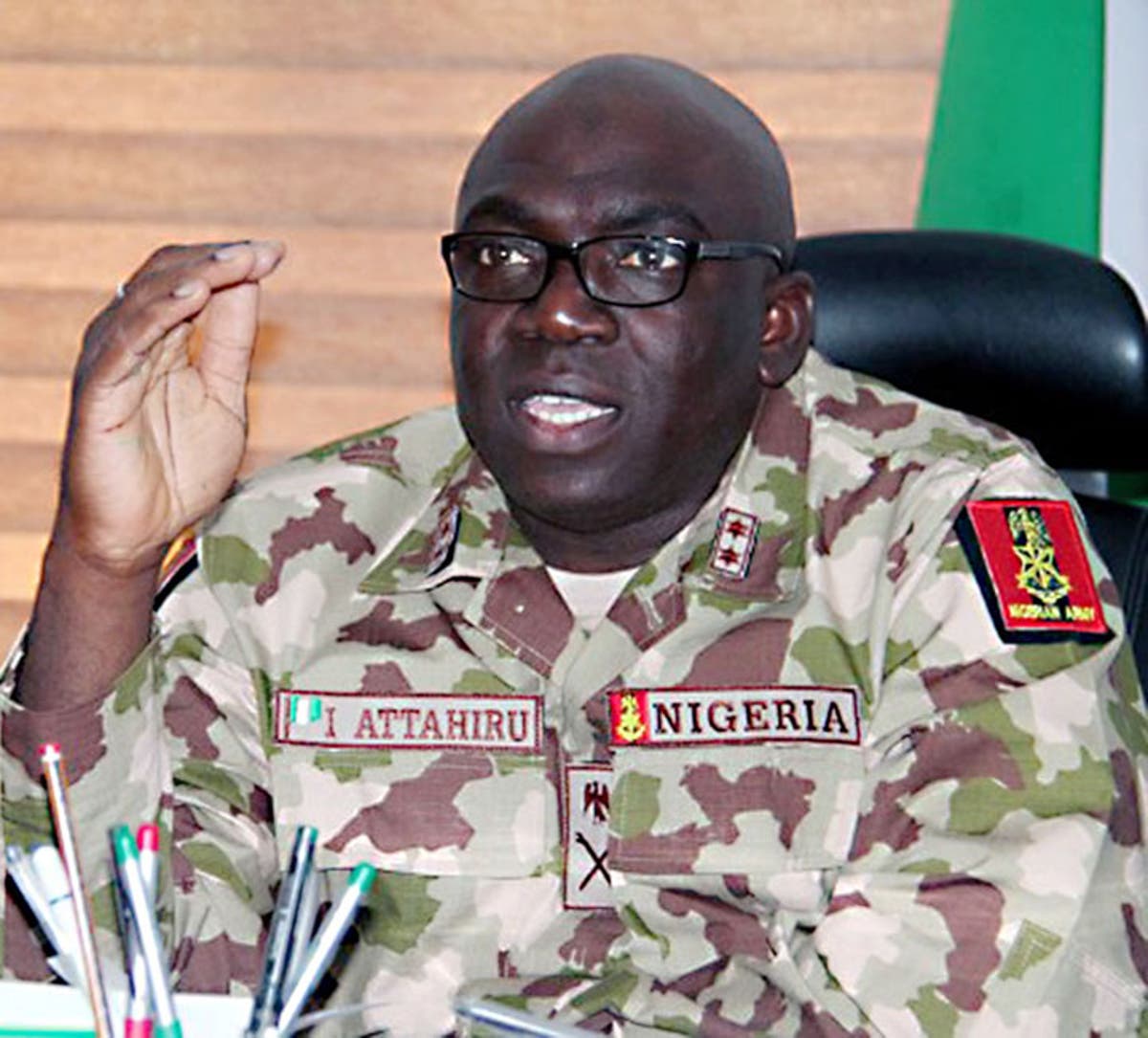 Nigeria Chief of Army Staff, Ibrahim Attahiru who died in a plane crash, in Kaduna, on Friday, May 21, 2021.