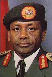 Gen. Sani Abacha (Late), former Head of State, Federal Republic of Nigeria.
