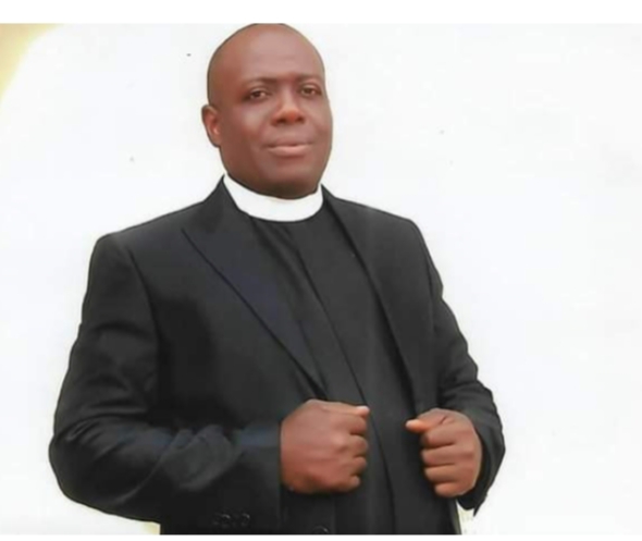Rev Emeka Merenu, an Anglican priest murdered by masked gunmen in Imo.