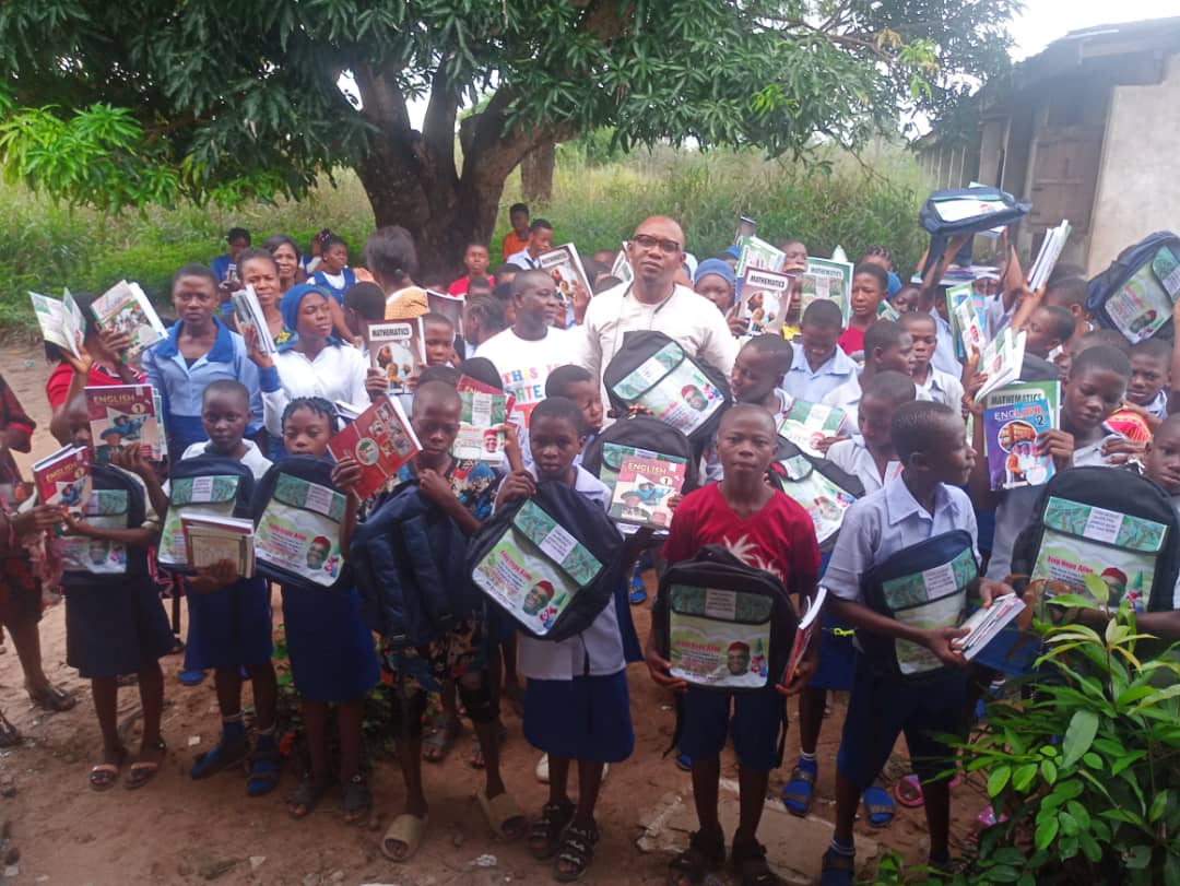 Abia North: Sen Kalu Rebuilds Schools , Puts Smiles on Faces of Pupils, Students