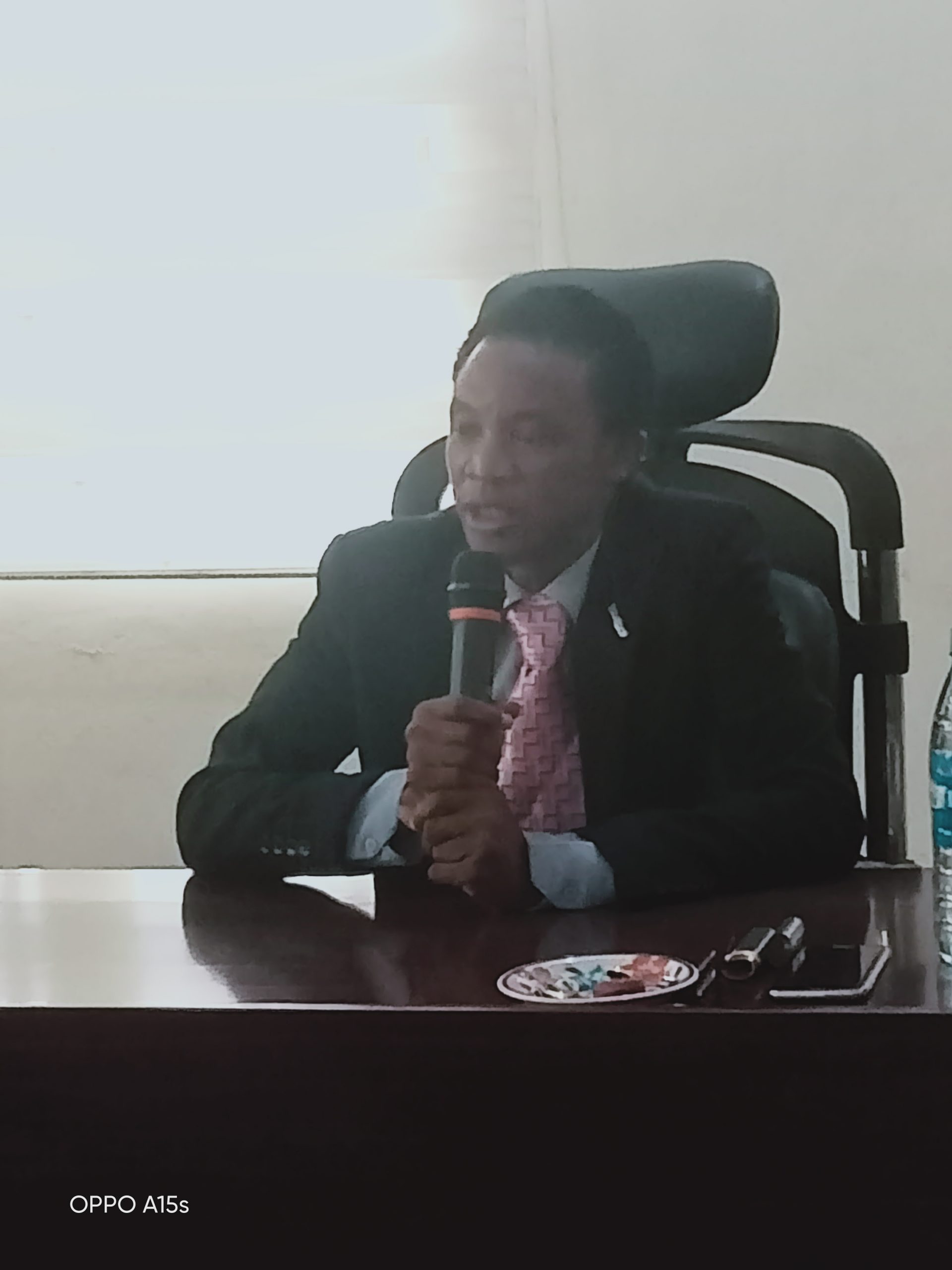 Bldr. Prof. Emmanuel Achuenu, the Rector of Delta State Polytechnic, Ogwashi-Uku.