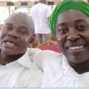 Minister Osinachi Nwachukwu and her abusive husband, Peter Nwachukwu