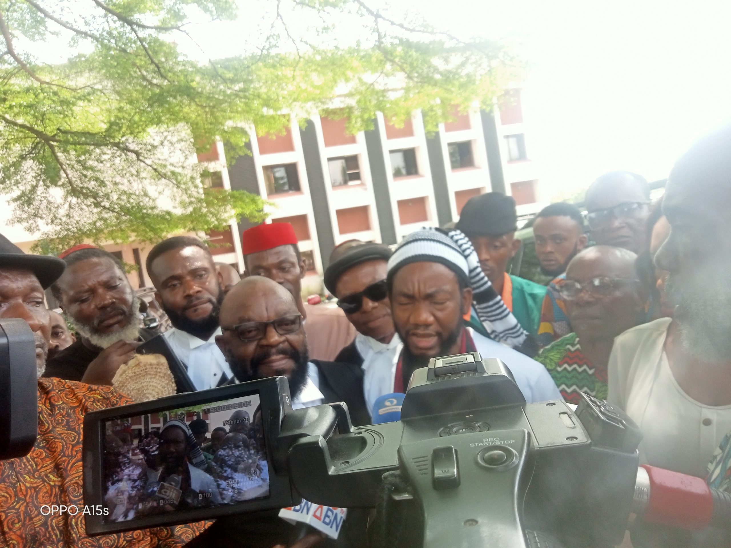 IPOB: Jubilations, As Federal High Court Orders FG to Return Kanu to Kenya (Watch Videos + Photos)
