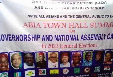 2022 OMPAN Town Hall Meeting For Abia State Political Party Candidates