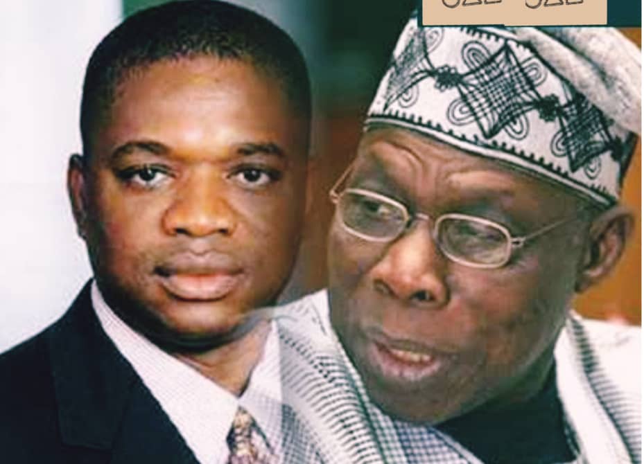 Former Governor, Dr. Orji Uzor Kalu and former President Olusegun Obasanjo