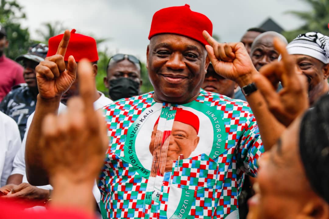 Arochukwu wards rally for Sen.Kalu, Pass vote of confidence for his reelection