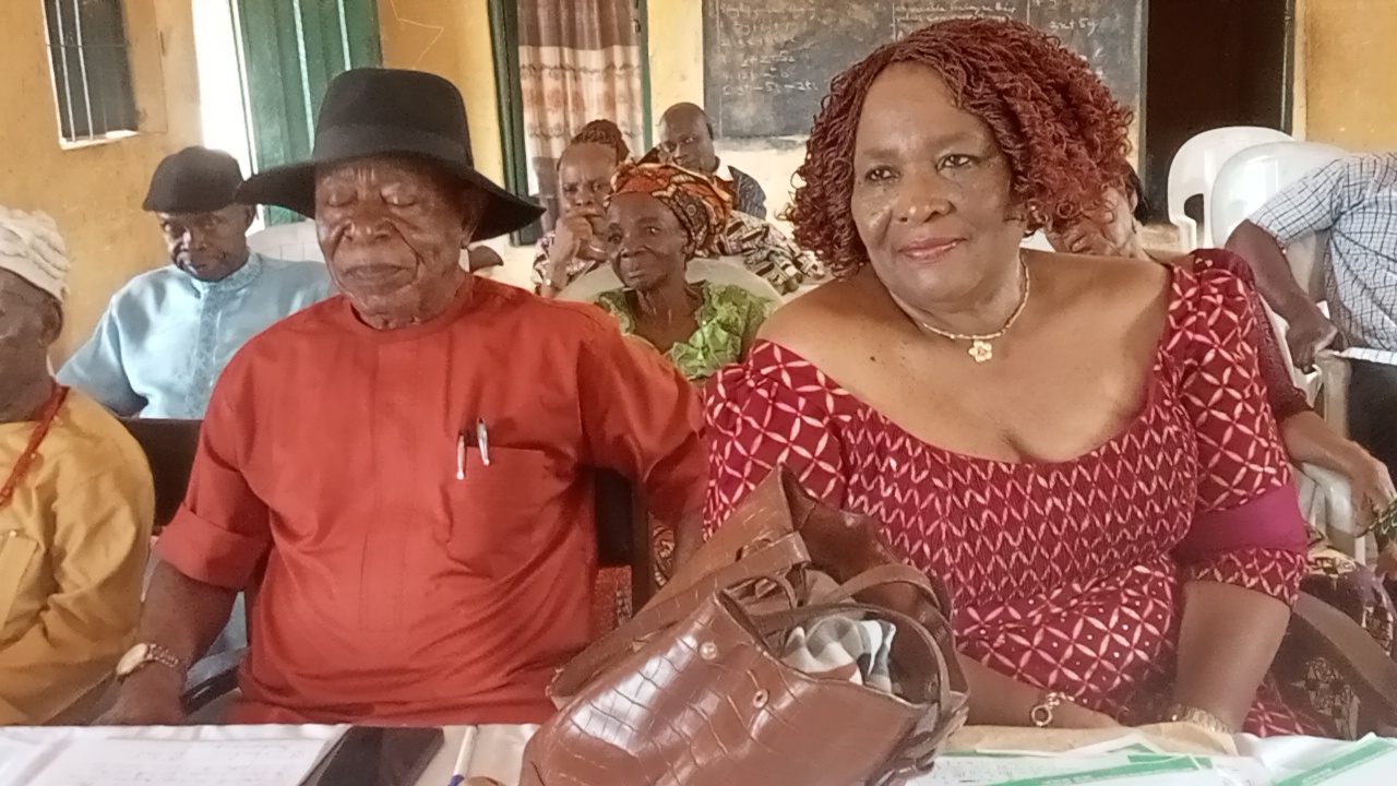 Col. Barr. Paul Omeruo (Rtd.) Former Military Administrator, Kogi State and his wife, Evang. (Mrs.) Vivian Omeruo , the founder and President of Lady Vivian Paul Omeruo Foundation, (LAVIPOF).