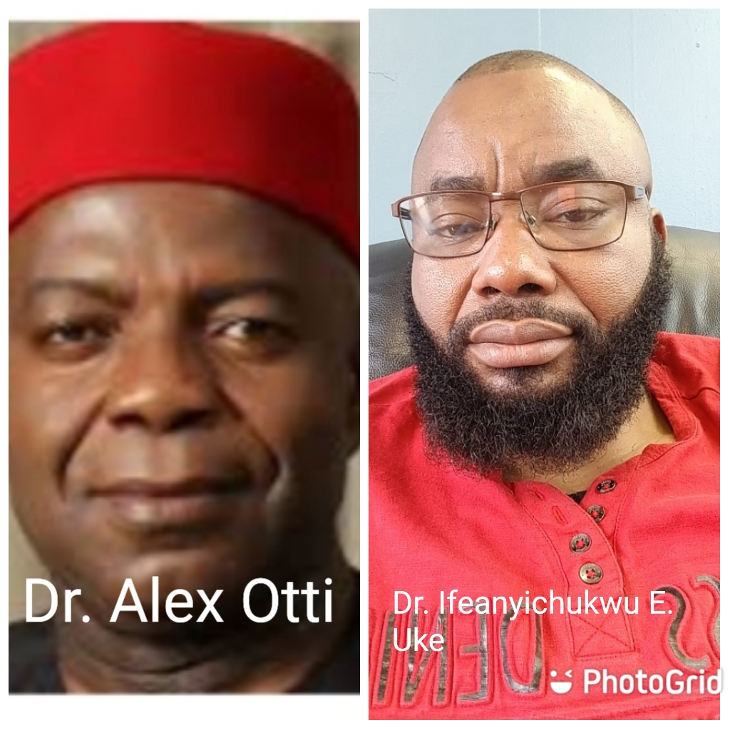 Dr. Alex Otti and Dr. Ifeanyichukwu E. Uke
