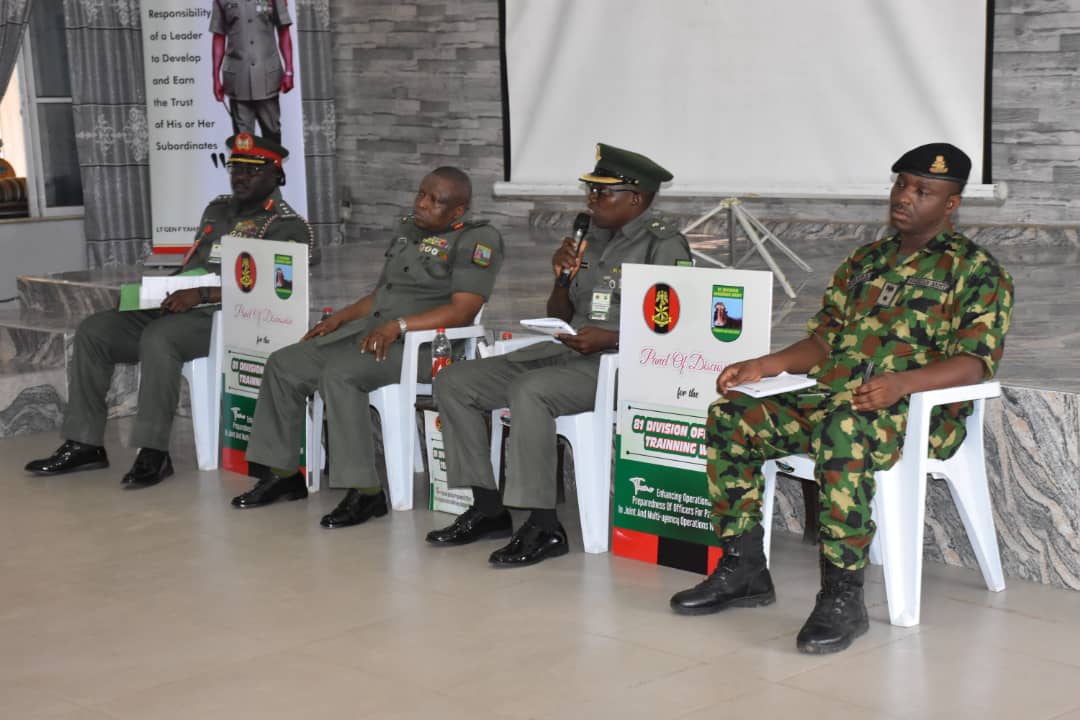 81 Division Commences Officers’ Training Week *As GOC enjoins officers to leverage on benefits