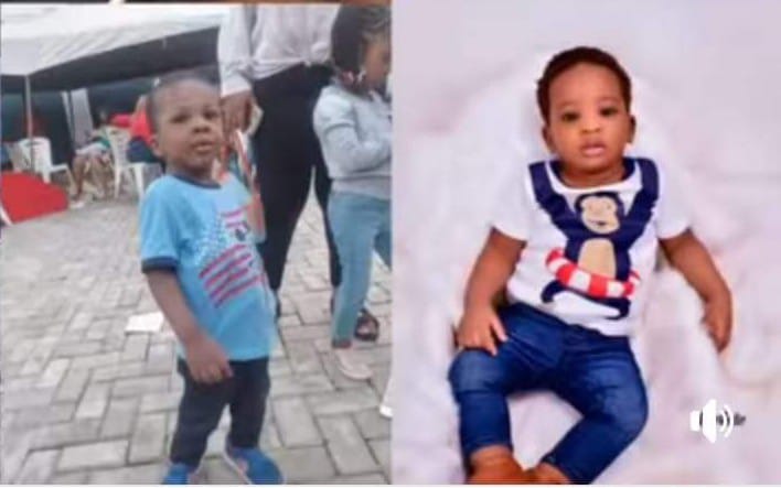Ivan Onoseriegba, the two years old baby who was shot dead by officers of National Drug Law Enforcement Agency (NDLEA), Delta State Command.