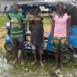 Teenage suspected armed robbers arrested in Warri, Delta State.