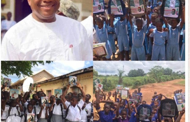 ABIA NORTH: Jubilation Galore As Senator Kalu Intensifies Distribution Of Educational Materials