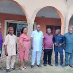 From (5R): Mayor Osinachi Hyacinth Nwaka, the Mayor of Ikwuano Local Government Area of Abia State; Prof. Monica Ironkwe, Hon. Commissioner for Agriculture, Abia State Government and Dr. Charles Uzondu Anyadiegwu, the President general of Ikwuano Development Union Federated (IDU-F), flanked by some of the stakeholders of the Council.