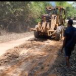 Ongoing road rehabilitation at Aro Ajatakiri, in Ikwuano Local Government Area of Abia State.