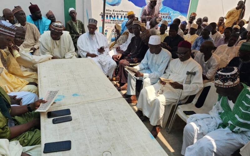 120 ULAMAS Gather To Pray For President TInubu, Lagos, Nigeria