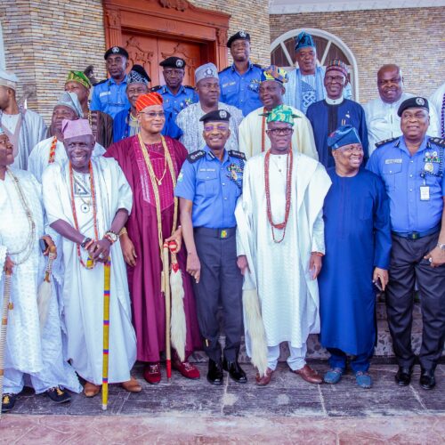 OGUN WORKING VISIT: IGP Visits Akarigbo, Awujale, Other Traditional Rulers