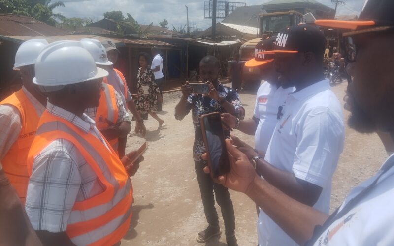 OMPAN Inspects 15 Projects of Gov. Otti In Aba, Umuahia, as Abians react