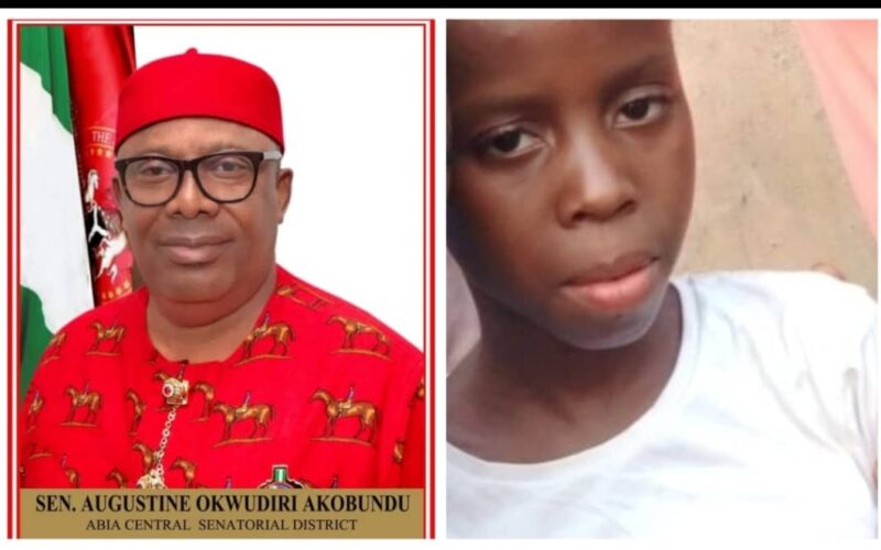 Grandfather of kidnapped 10-yrs-old Oloko boy, Onwuso lauds Sen. Akobundu proactive role