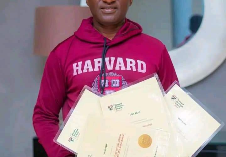 Uche Ogah Bags 9 Certificates From Prestigious Universities In One Year