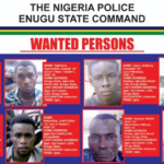 Eight suspected criminals declared wanted by Enugu State Police Police Command.