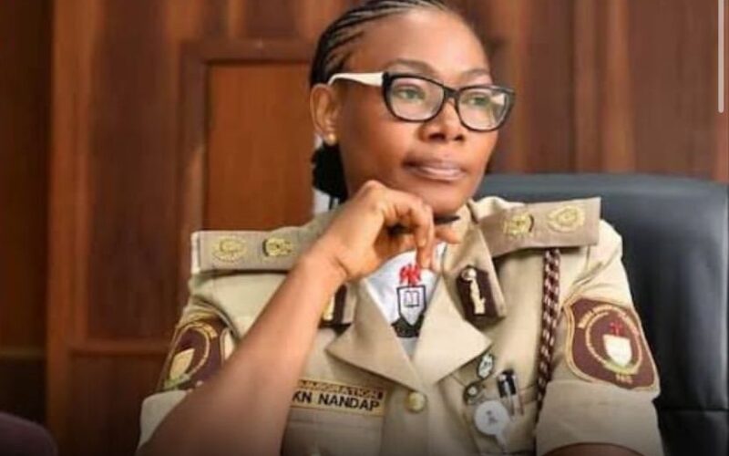 Kemi Nandap, the Comptroller General of the Nigerian Immigration Services