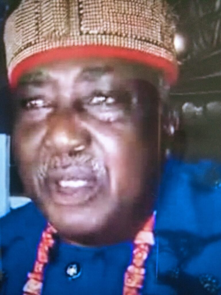 HRM Eze C C Ngwuli  ( Egwu II Of Umuegwu Obiohuru Afugiri Autonomous Community ( Chairman Afugiri & Ohuhu Council Of Traditional Rulers