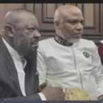 Mazi Nnamdi Kanu, the leader of IPOB and his Lawyer, Mr. Aloy Ejimakor (Esq.)