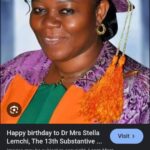 Professor Stella Lemchi, the Acting Vice Chancellor of Alvan Ikoku Federal University of education Owerri.