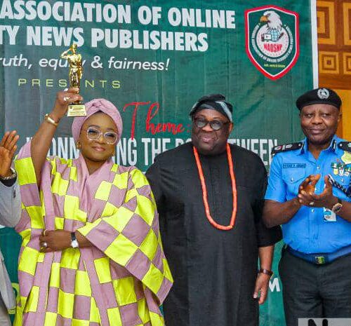 Security Stakeholders, Others Laud Sulaiman-Ibrahim, As he Bags NAOSNP Award