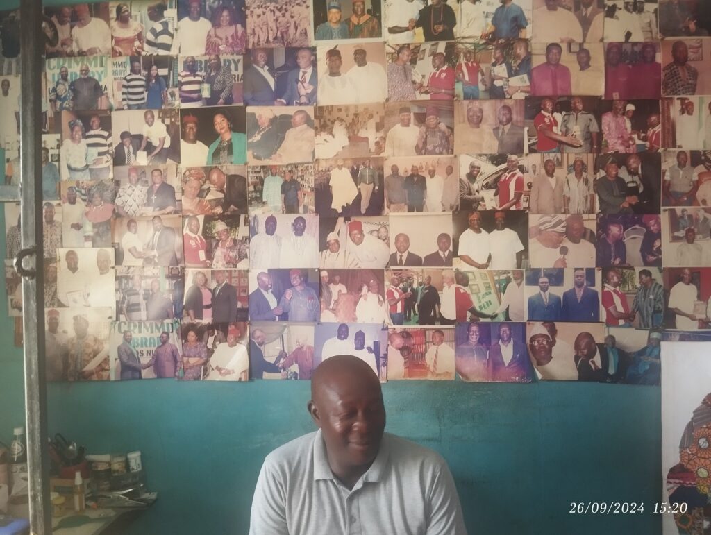 Dr. Raphael James, the Director of the Centre for Research, Information and Media Development, (CRIMD). Photo credit: Charity Uwakwe, Famous Reporters.