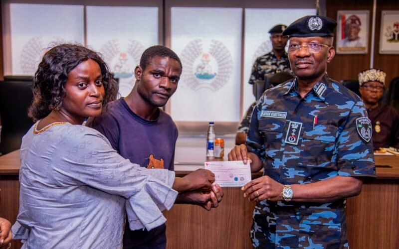 IGP Kayode Adeolu Egbetokun, Ph.D., NPM, the Inspector-General of Police.