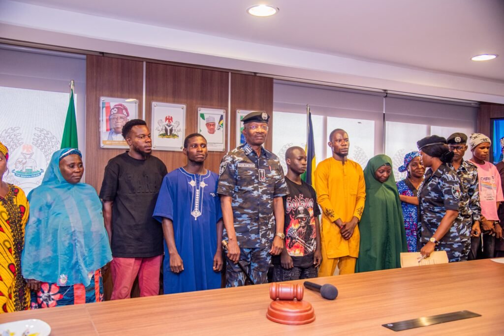 (M): IGP Kayode Adeolu Egbetokun, Ph.D., NPM, the Inspector-General of Police.