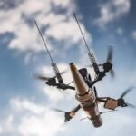 Drone attack