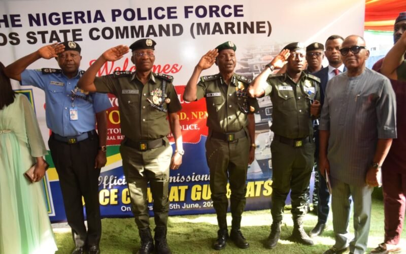 IGP Egbetokun Commissions 31 Police Combat GunBoats